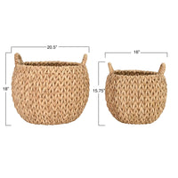 Hyacinth Woven Basket Small