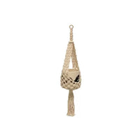 Macrame Plant Holder Natural