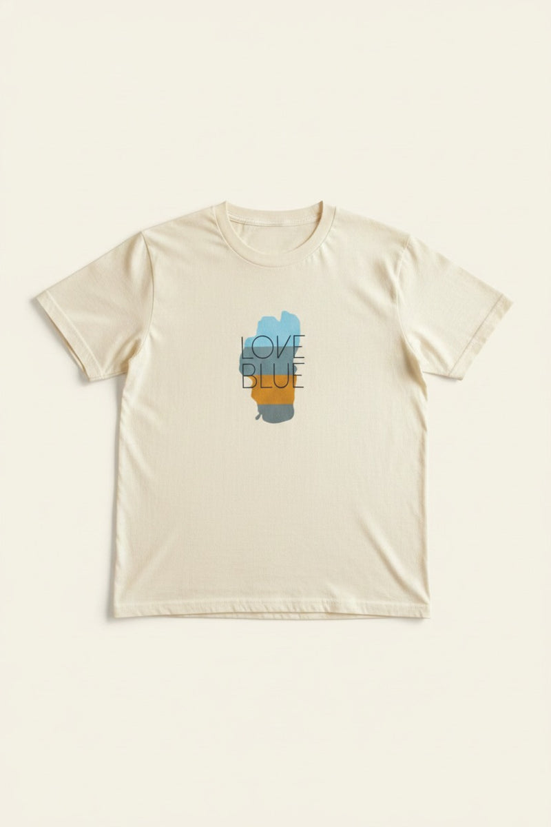 Kids Love Blue T-shirt | Youth Tahoe Tee
