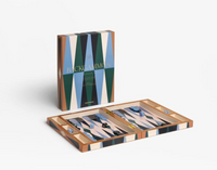 Lacquered Backgammon Set