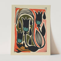 Nurture Mid Century Art Print 11x14 | California 89