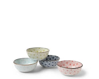 Asanoha Sauce Bowls, Set of 4