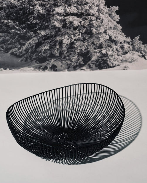 Black Oval Basket