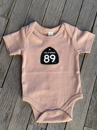 California 89 Shield Baby Onesie