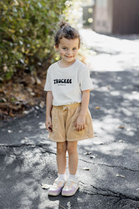 Kids' Bubble Truckee Tee in Vintage White
