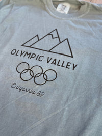 Unisex Long Sleeve Olympic Valley T-shirt | California 89