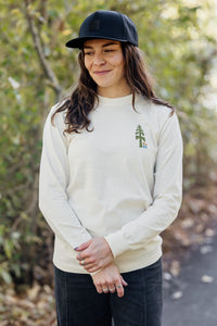 Unisex Long Sleeve CA89 Blocks in Ivory