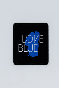 California 89 Love Blue Patch