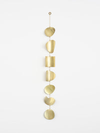 Element Wall Hanging Polished Brass