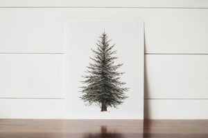 8 x 10 Evergreen Print