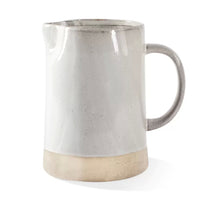 Pinched White Pitcher | California 89