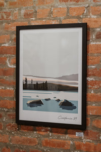 California 89 Framed Landscape Poster | Tahoe Wall Art by California 89, Truckee CA