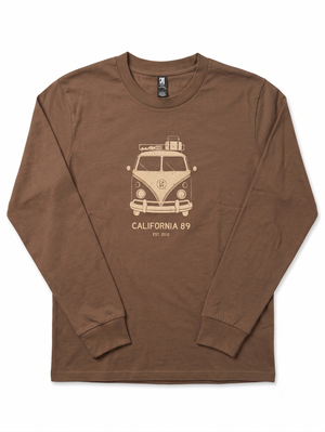 Men's VW Bus Long Sleeve T-shirt | California 89
