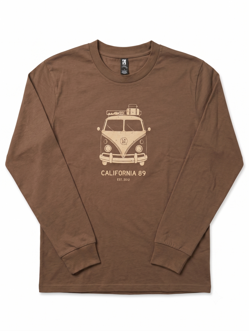 Men's VW Bus Long Sleeve T-shirt | California 89
