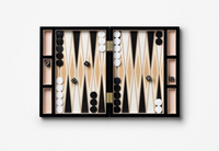 Lacquered Backgammon Set