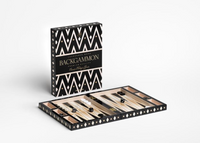 Lacquered Backgammon Set