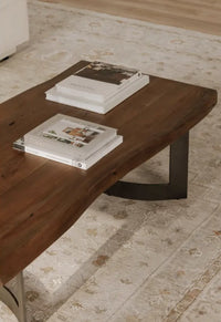Bent Coffee Table  56" x 28" x 16"