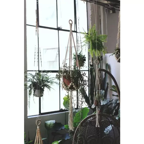 Beaded Plant Hanger