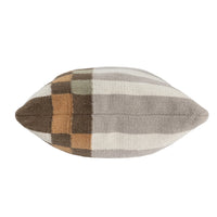 Modern Geometric Off White/Multicolor Throw Pillow 24"