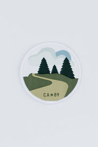California 89 Winding Road Patch
