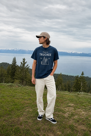 Men's Truckee T-shirt | Sierra Graphic Tee | California 89