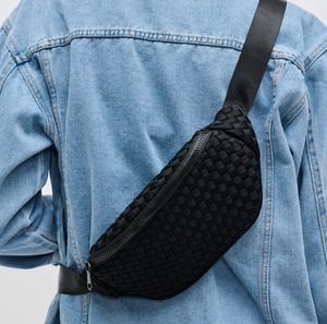 Aim High Woven Neoprene Belt Bag