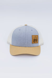 California 89 Grey & Gold Trucker Hat