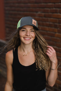 California 89 Neon Trucker Hat