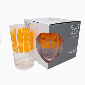 Tiki Acrylic Tumbler - Set of 4