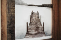 8 x 10 Dock on the Lake Print