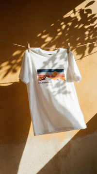 Men's Sky and Mountain T-shirt | Sierra Graphic Tee | California 89