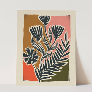 Mid Century 11" x 14" Prints Reach Wall Art