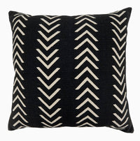 Throw Pillow with Chevron Design