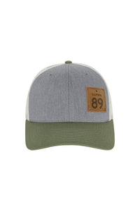 California 89 Grey & Green Trucker Hat