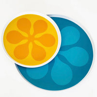 Modfest Melamine Dinner Plates (Set of 4)