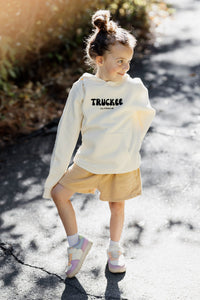 Kids' Bubble Truckee Hoodie in Bone