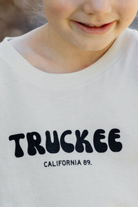 Kids' Bubble Truckee Tee in Vintage White