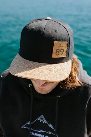 California 89 Wool & Cork Snapback Hat | Tahoe Hat