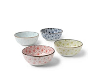 Asanoha Sauce Bowls, Set of 4