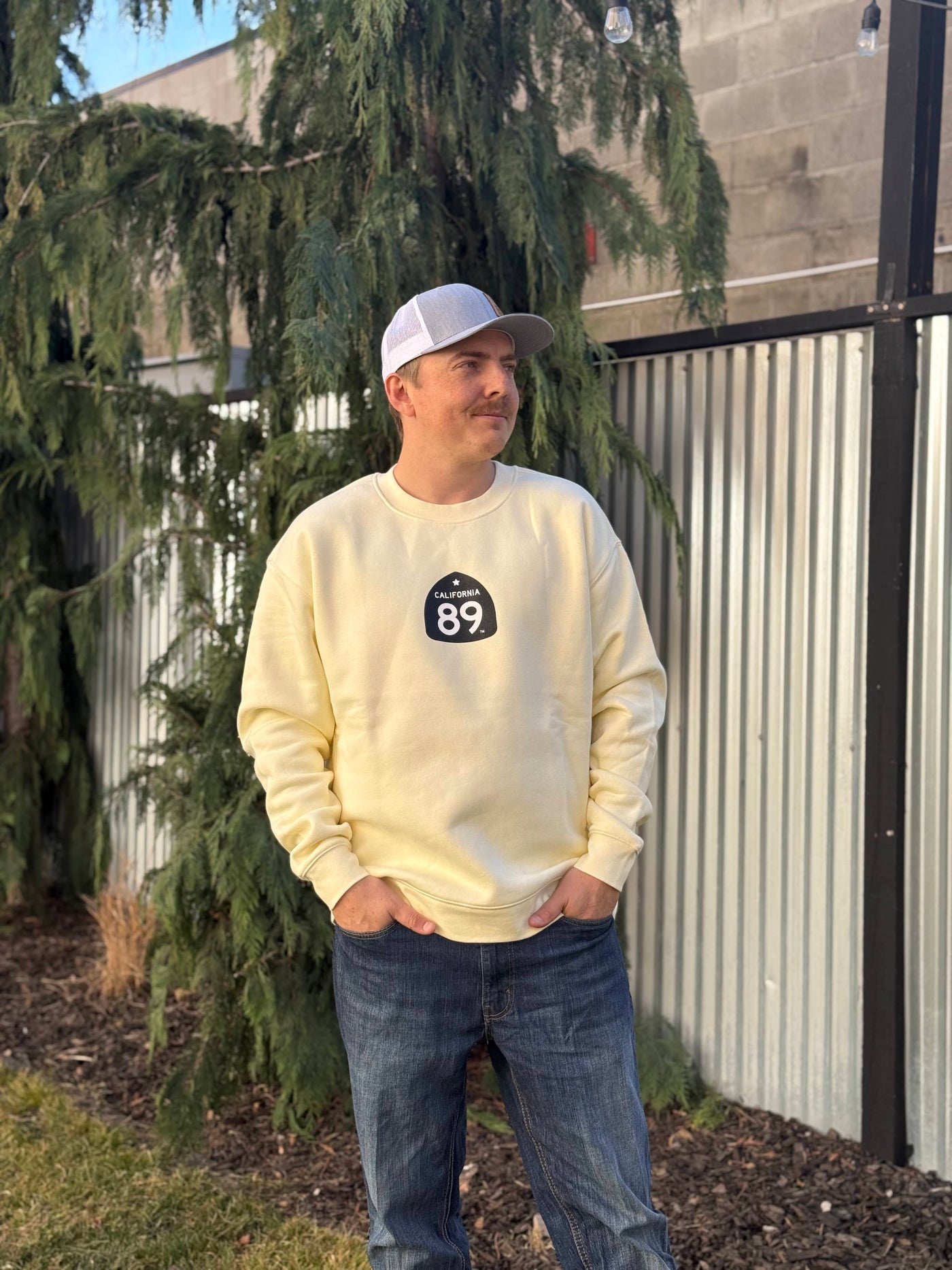 Unisex Relax Crewneck with California 89 Shield | California 89