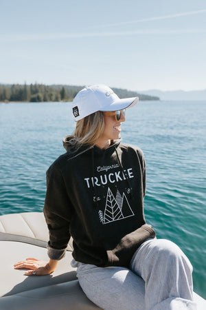 Unisex Hooded Sweatshirt with Truckee on Front