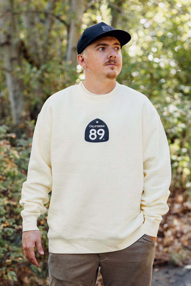 Relax Shield Crewneck in Butter