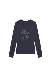 Kids Mountains Are Calling Long Sleeve T-shirt | Youth Outdoor Tee