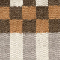 Modern Geometric Off White/Multicolor Throw Pillow 24"
