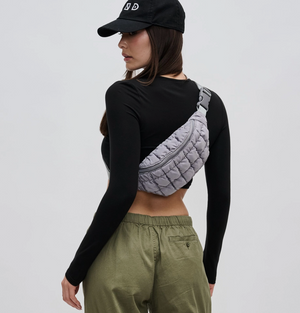 Resurgence Quilted Puffer Nylon Bag