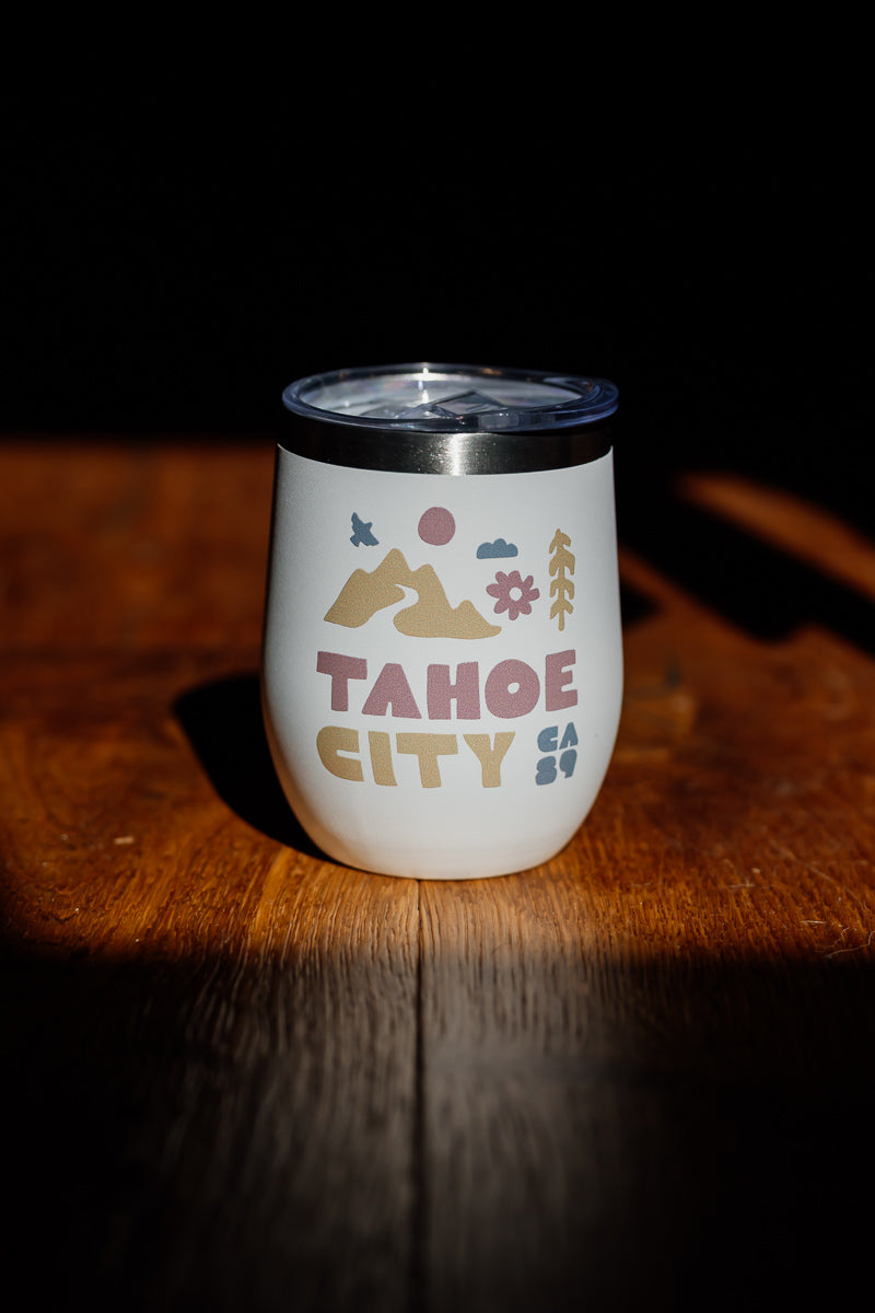 Tahoe City Wine Tumbler