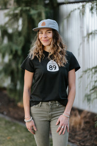 Women's Shield & Mountain Tee, view 2