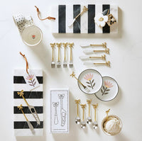 Black Stripe Marble Board