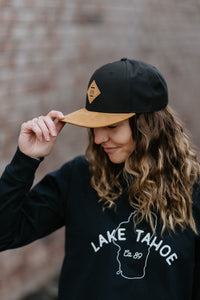 California 89 Custom Strapback Hat | Suede Brim Tahoe Hat
