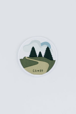 California 89 Winding Road Patch